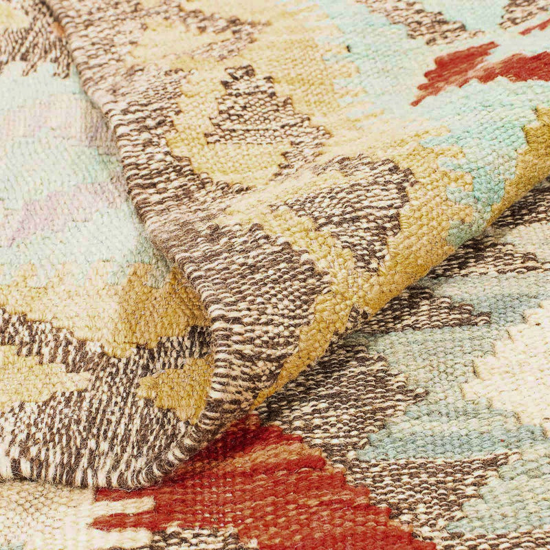 Tapis Kelim - Splash - 239 x 174 cm - multicolore