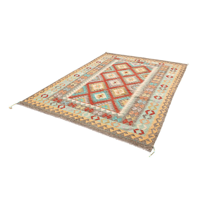 Tapis Kelim - Splash - 239 x 174 cm - multicolore