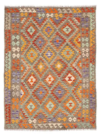 Tapis Kelim - Splash - 203 x 152 cm - multicolore