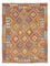 Tapis Kelim - Splash - 203 x 152 cm - multicolore