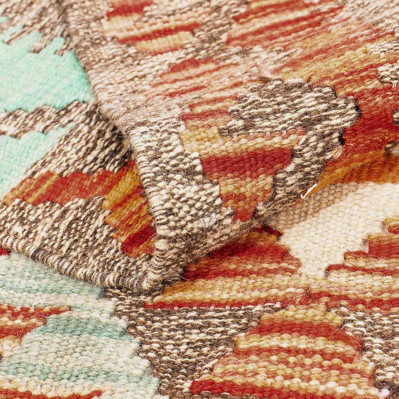 Tapis Kelim - Splash - 203 x 152 cm - multicolore