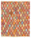 Tapis Kelim - Splash - 188 x 169 cm - multicolore