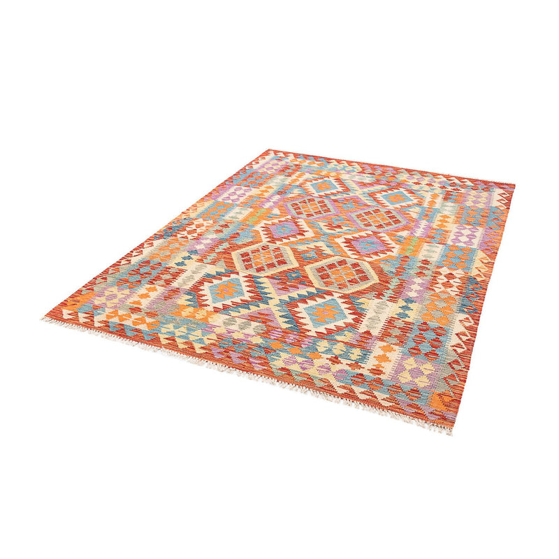 Tapis Kelim - Splash - 195 x 155 cm - multicolore