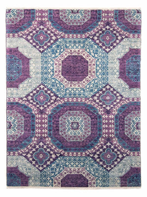 Tapis design - 210 x 156 cm - multicolore