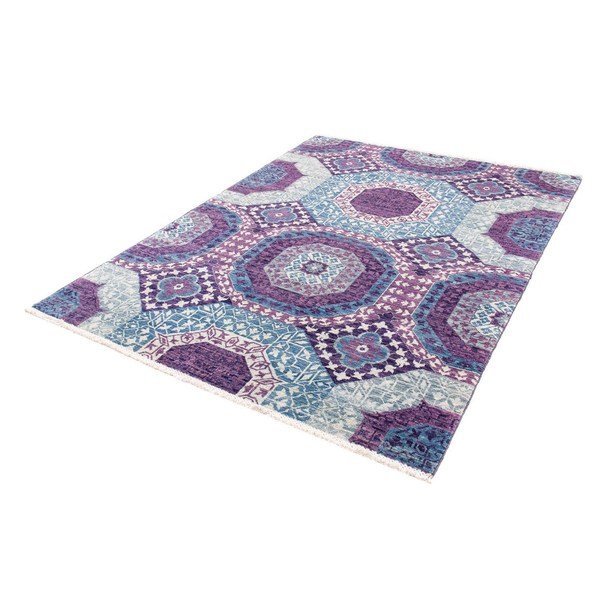 Tapis design - 210 x 156 cm - multicolore