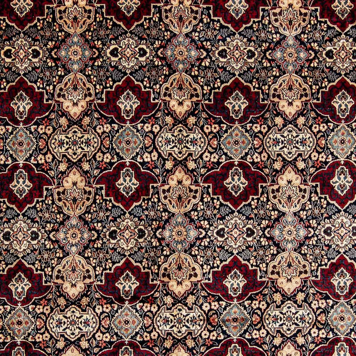 Tapis persan - Classique - 393 x 299 cm - rouge foncé