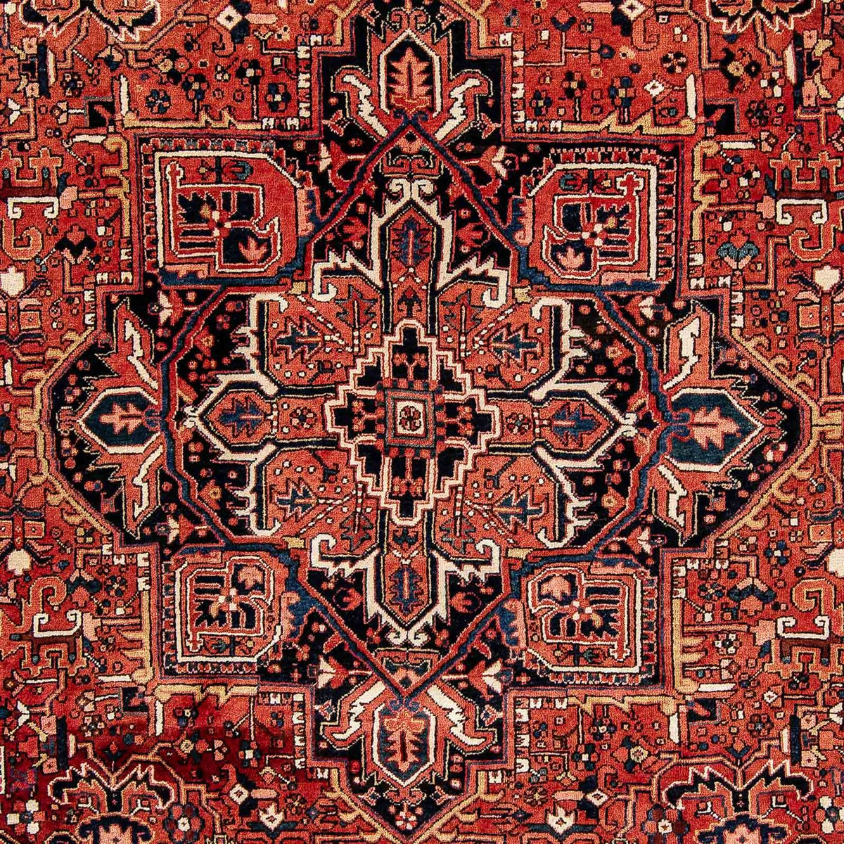 Tapis persan - Nomadic - 386 x 262 cm - rouille