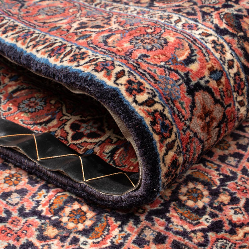 Tapis de couloir Tapis persan - Bidjar - 297 x 90 cm - rouge clair