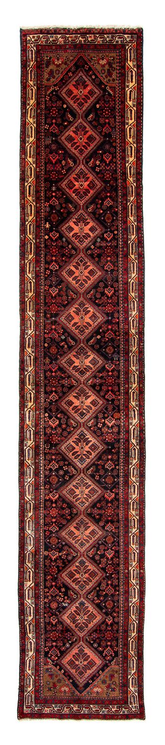Tapis de couloir Tapis persan - Nomadic - 530 x 103 cm - rouge foncé