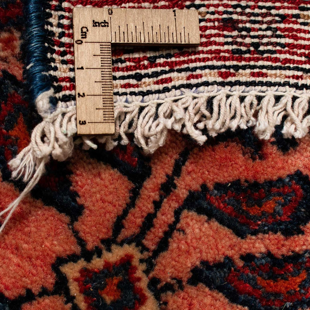 Tapis de couloir Tapis persan - Nomadic - 530 x 103 cm - rouge foncé