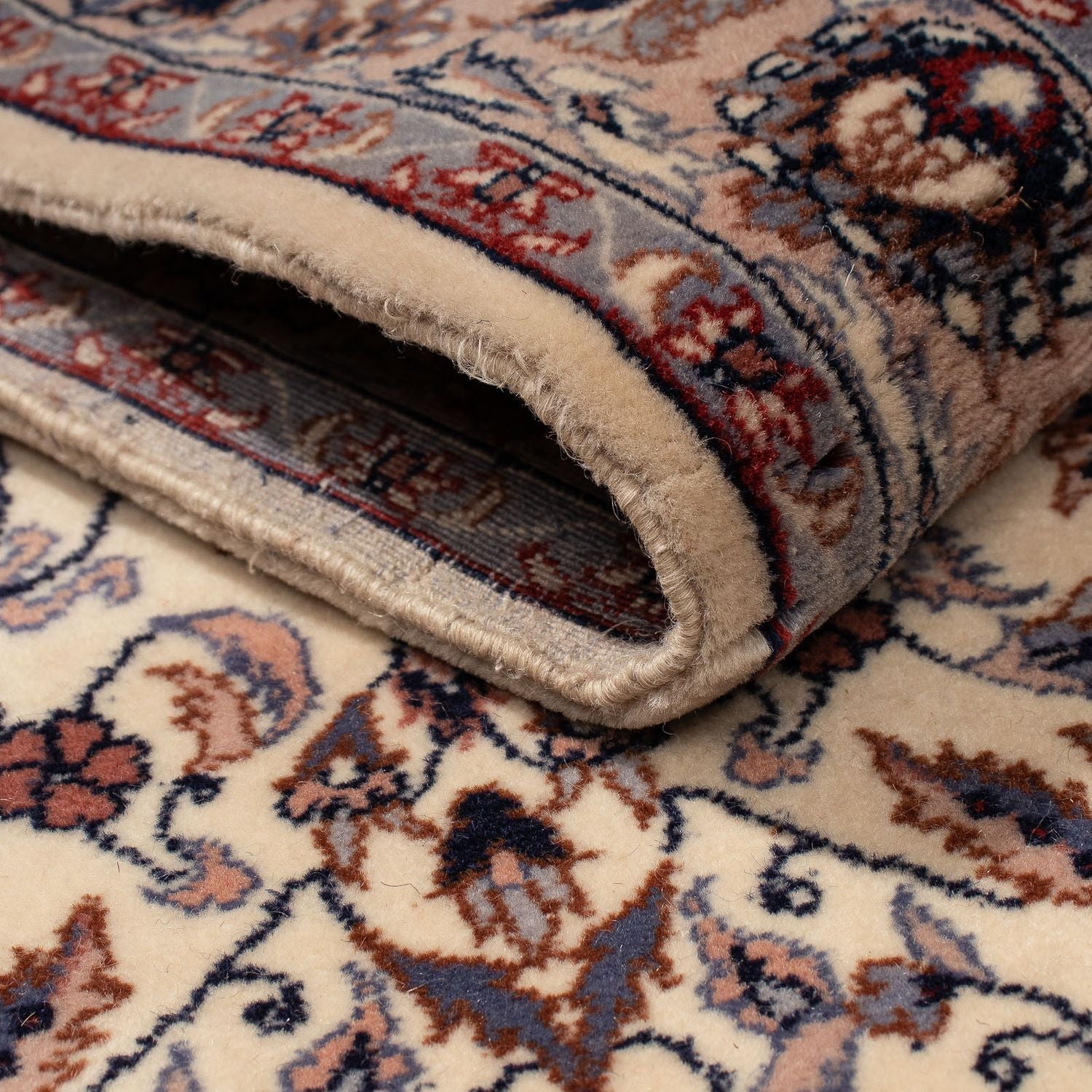 Tapis de couloir Tapis chinois - 460 x 81 cm - beige