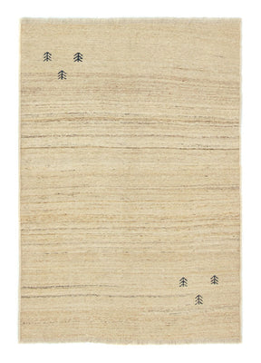 Tapis Gabbeh - Persan - 157 x 110 cm - beige