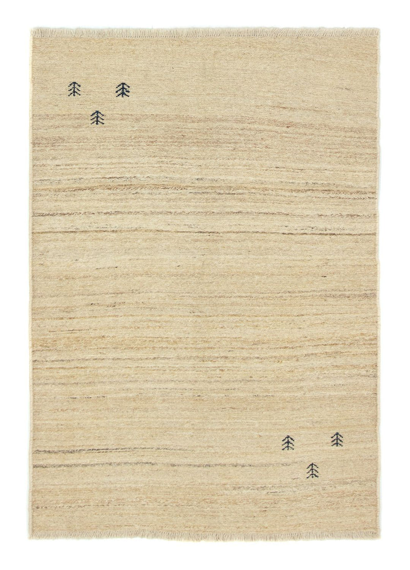 Tapis Gabbeh - Persan - 157 x 110 cm - beige