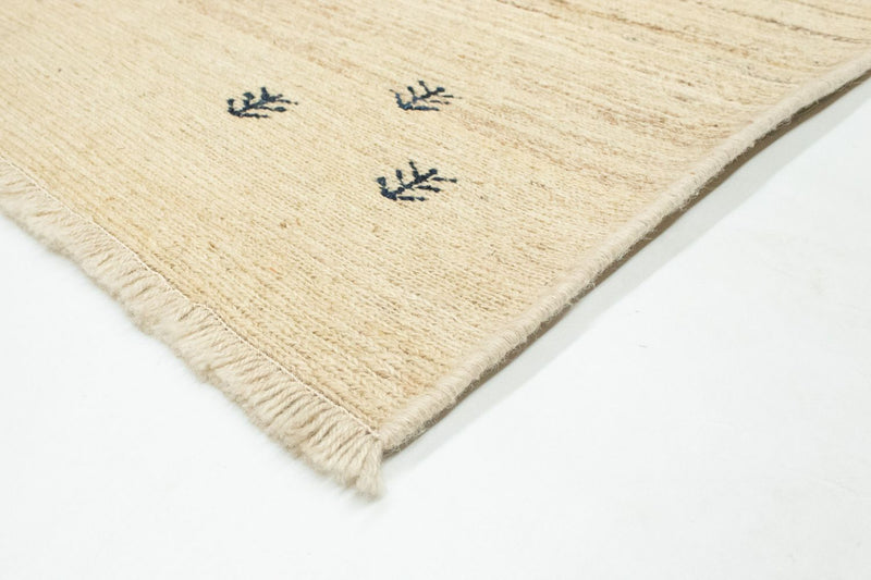Tapis Gabbeh - Persan - 157 x 110 cm - beige