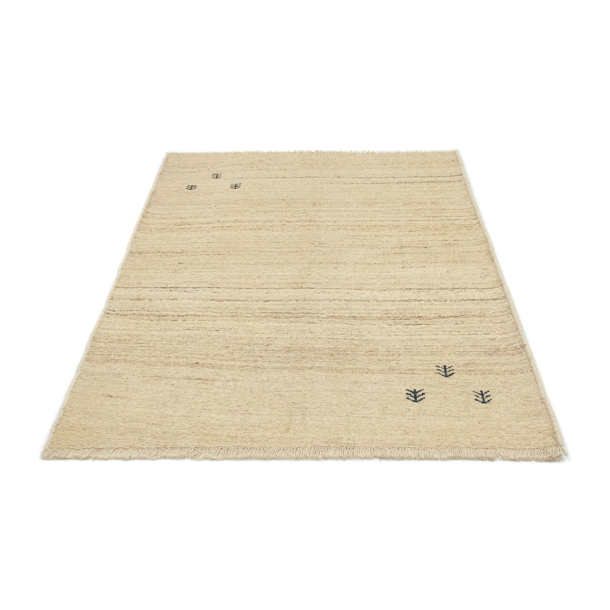 Tapis Gabbeh - Persan - 157 x 110 cm - beige