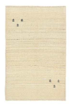 Tapis Gabbeh - Persan - 166 x 108 cm - beige