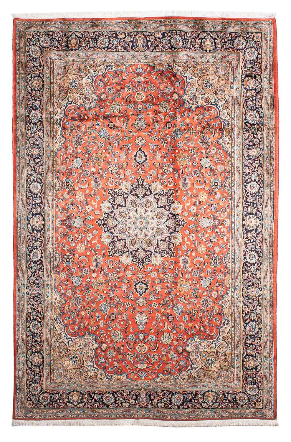 Tapis persan - Classique - 294 x 198 cm - rouille
