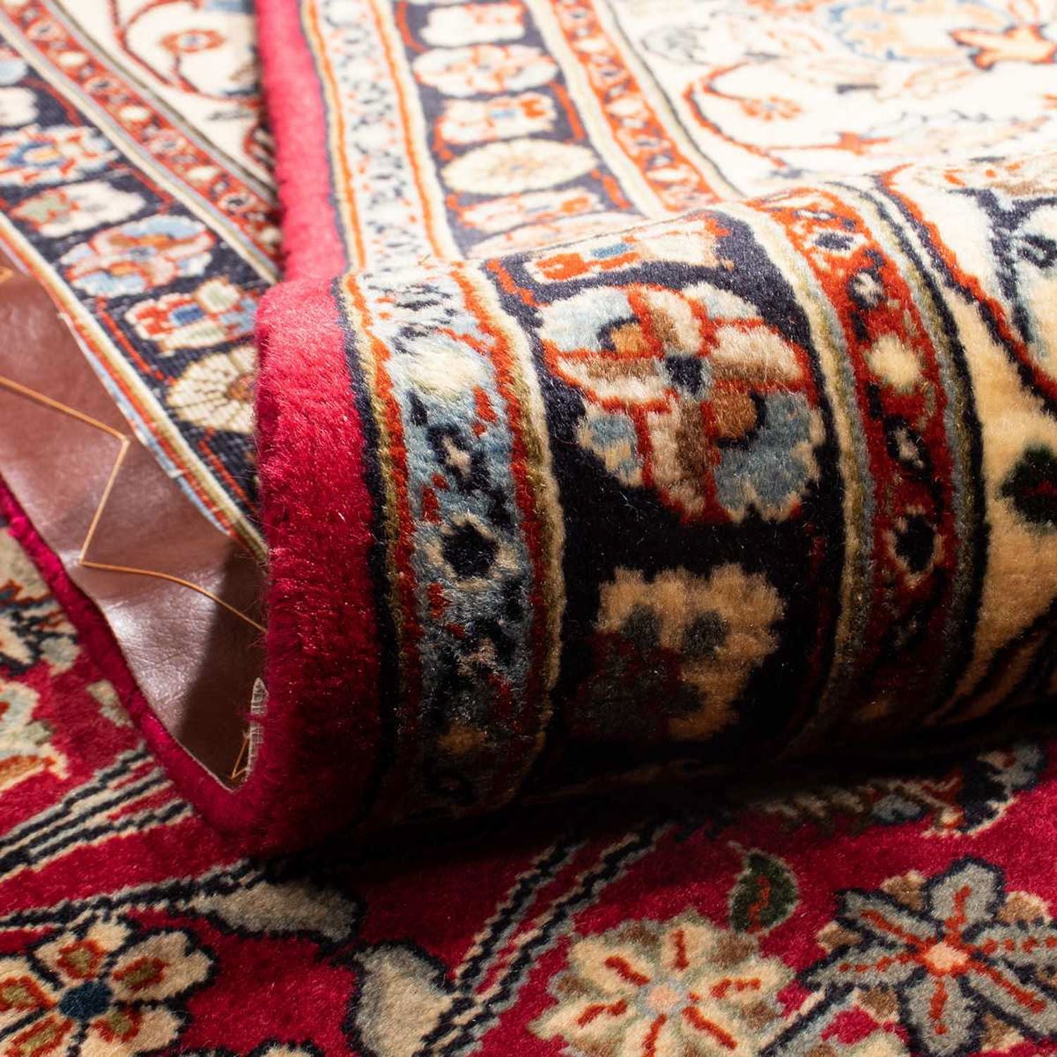Tapis persan - Classique - 311 x 194 cm - rouge foncé