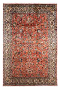 Tapis persan - Classique - 321 x 211 cm - rouille