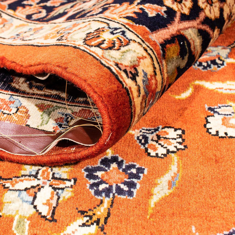 Tapis persan - Keshan - 276 x 215 cm - rouille