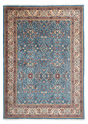 Tapis persan - Nomadic - 307 x 219 cm - bleu de mer