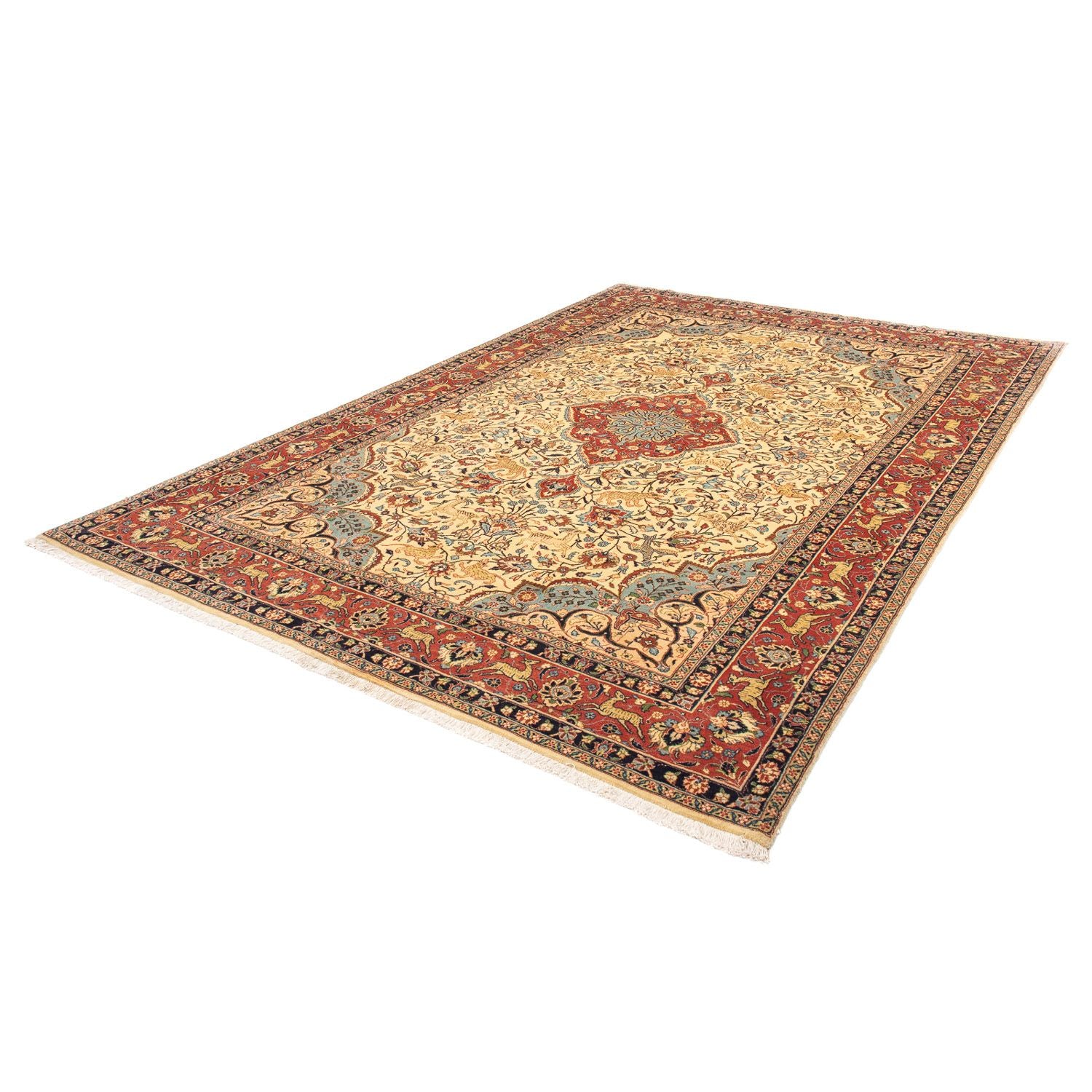 Tapis persan - Nomadic - 310 x 204 cm - beige