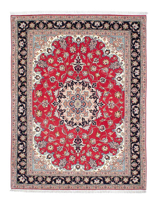 Tapis persan - Tabriz - 201 x 151 cm - rouge