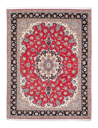 Tapis persan - Tabriz - 201 x 151 cm - rouge