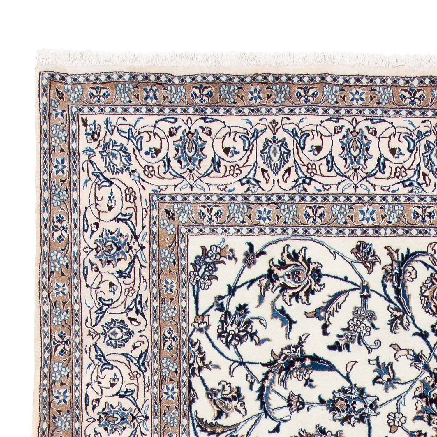 Tapis persan - Nain - Royal - 292 x 206 cm - beige
