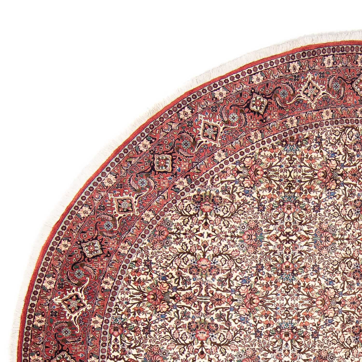 Tapis persan - Bidjar ronde  - 300 x 300 cm - beige