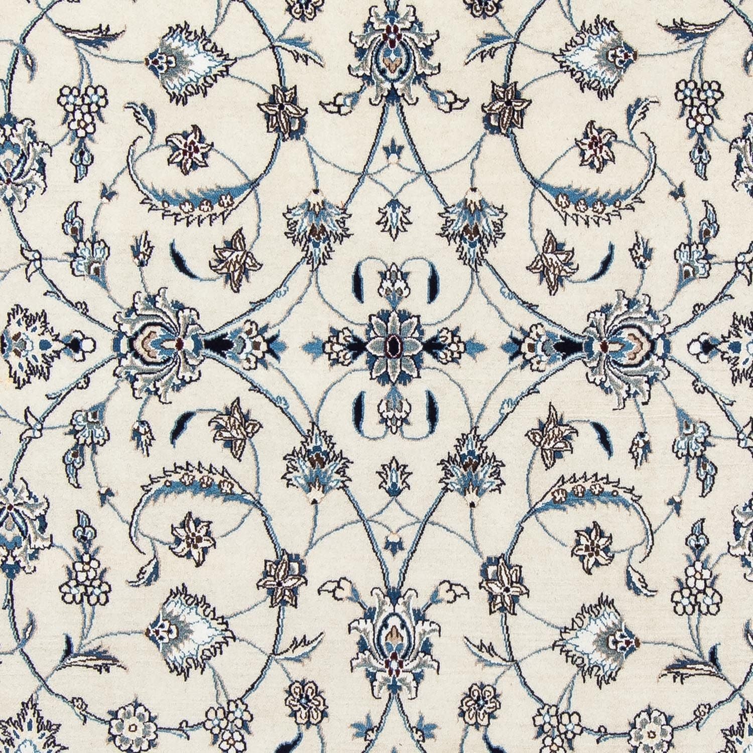 Tapis persan - Nain - Royal - 298 x 200 cm - beige
