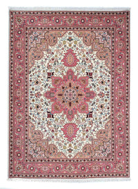 Tapis persan - Tabriz - Premium - 213 x 152 cm - beige