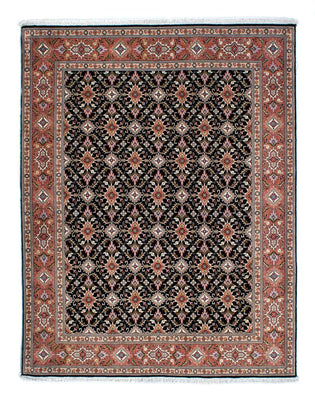 Tapis persan - Tabriz - Premium - 205 x 154 cm - bleu foncé
