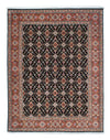 Tapis de Tabriz - 60 rangs Tapis 154x205cm - Tapis persan - Rectangle / Bleu foncé / 154 x 205 cm Rectangle