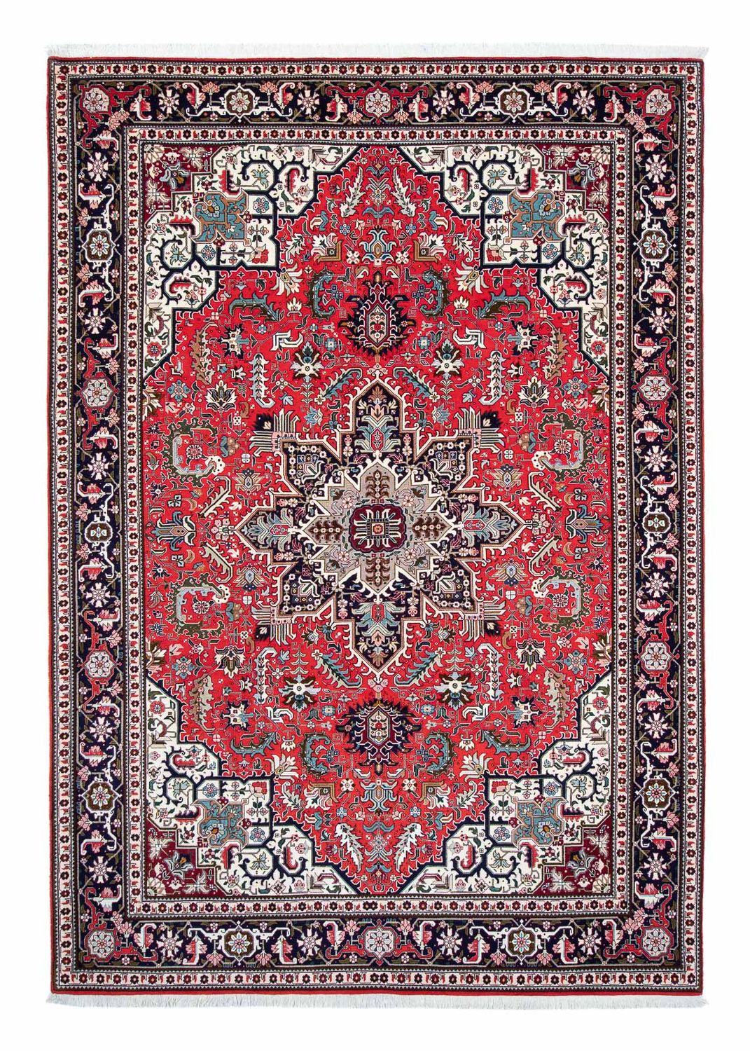 Tapis persan - Tabriz - Royal - 315 x 205 cm - rouge