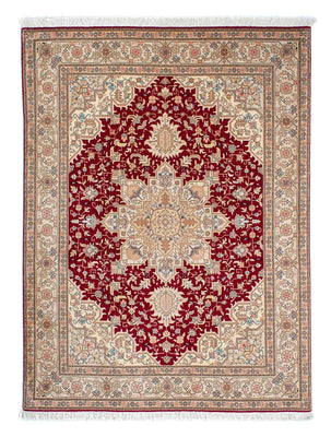 Tapis persan - Tabriz - Royal - 203 x 150 cm - rouge