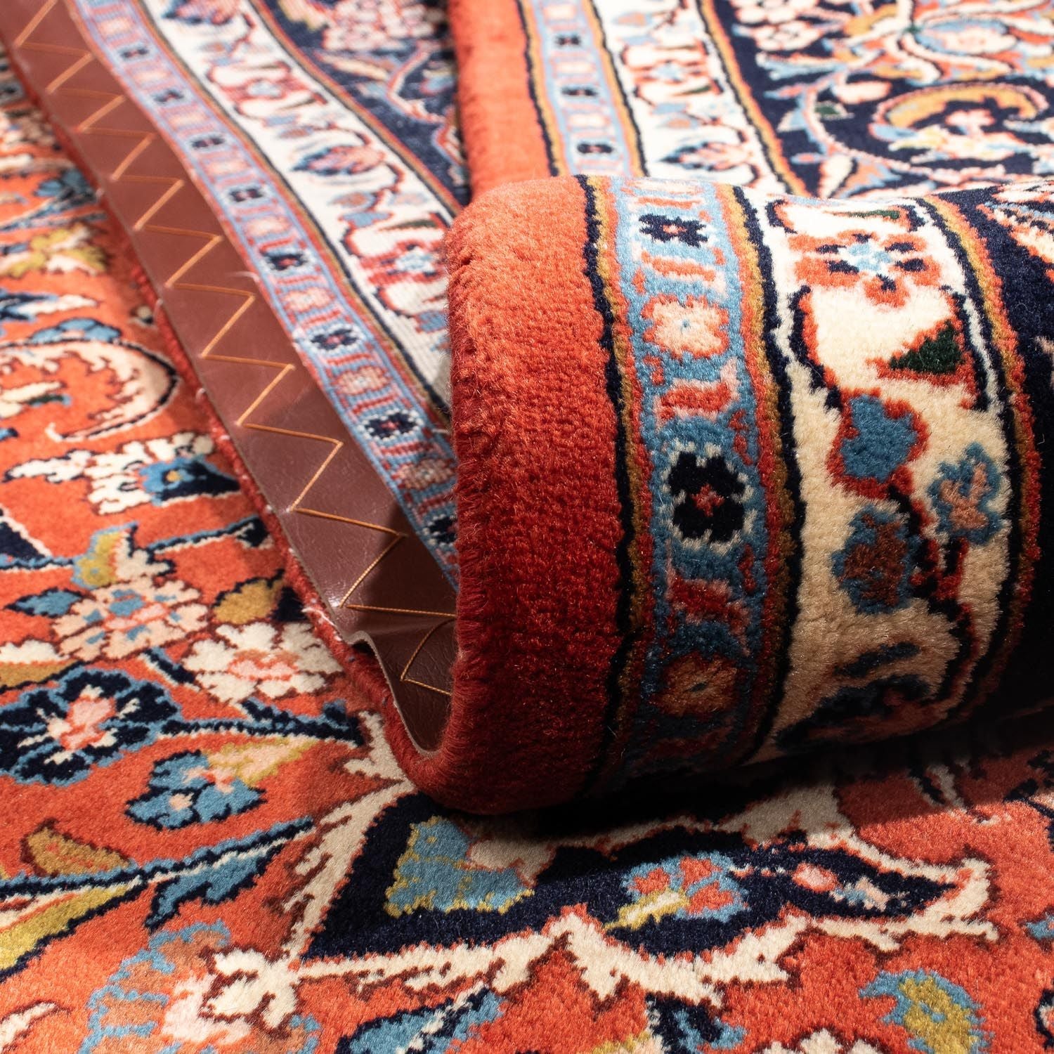 Tapis persan - Ghom - 300 x 201 cm - rouge