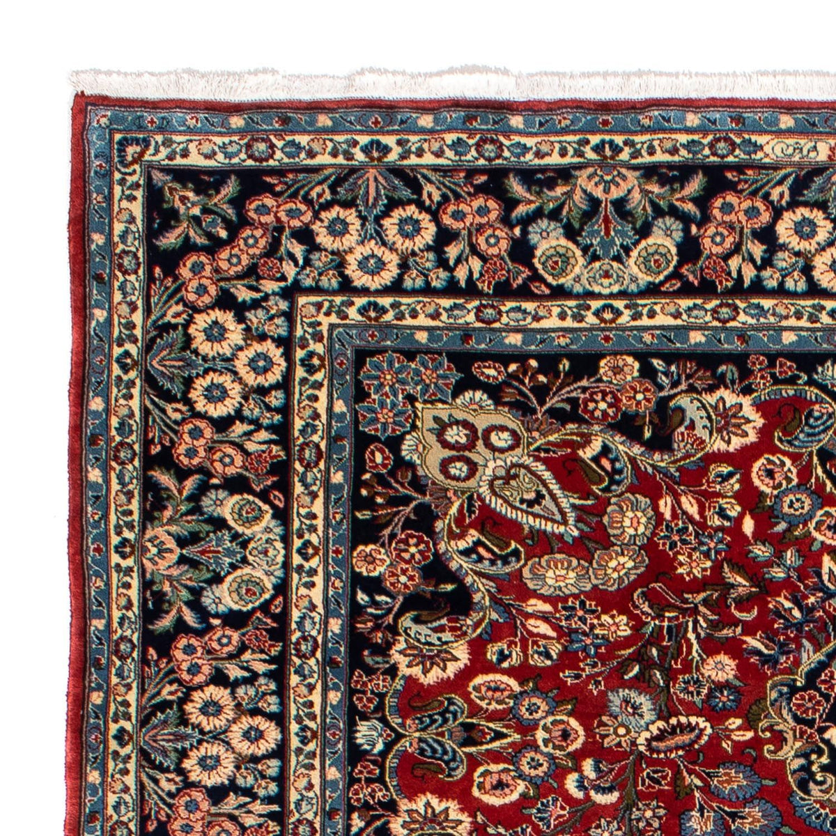 Tapis persan - Classique - 287 x 198 cm - rouge foncé