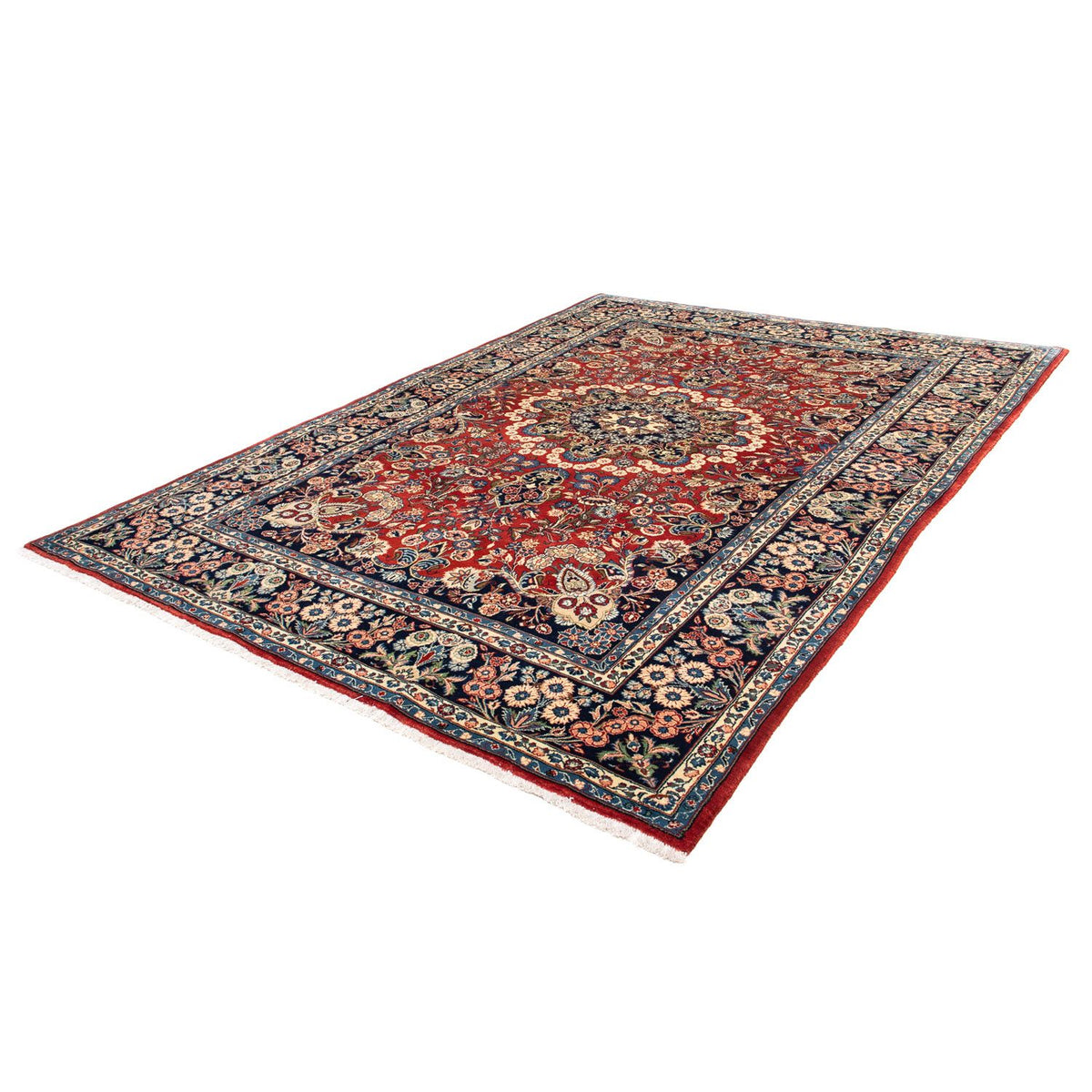 Tapis persan - Classique - 287 x 198 cm - rouge foncé