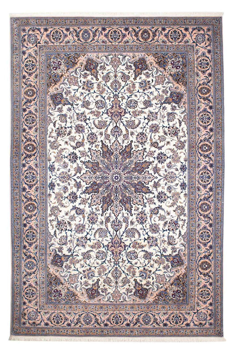 Tapis persan - Nain - Premium - 256 x 168 cm - beige