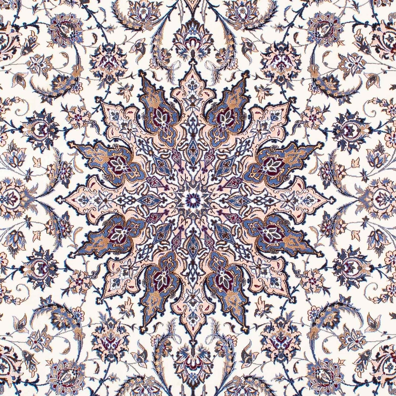 Tapis persan - Nain - Premium - 256 x 168 cm - beige