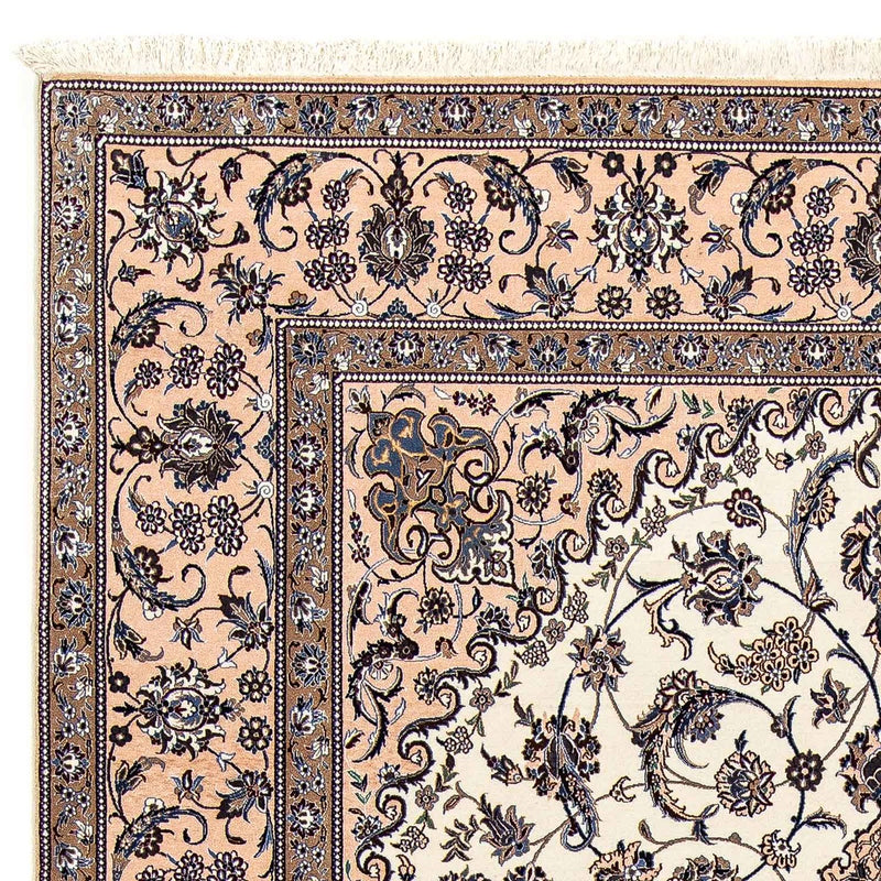 Tapis persan - Nain - Premium - 306 x 201 cm - beige
