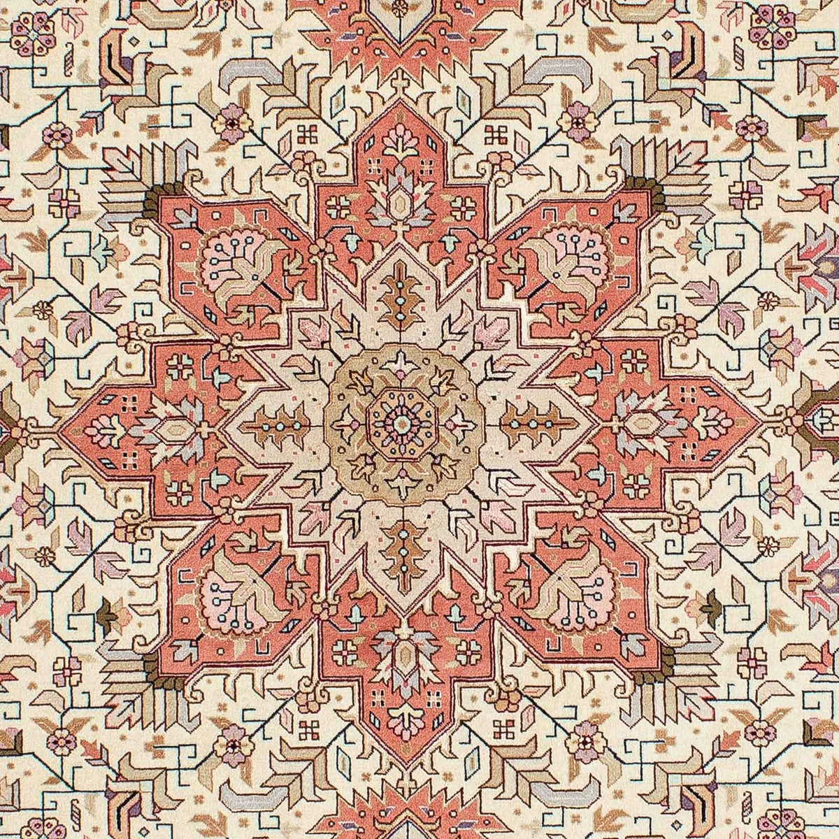 Tapis persan - Tabriz - Royal - 202 x 152 cm - beige