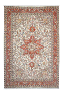 Tapis persan - Tabriz - Royal - 306 x 200 cm - beige