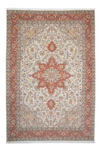 Tapis persan - Tabriz - Royal - 306 x 200 cm - beige
