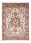 Tapis de Tabriz - 50 rangs Tapis 149x207cm - Tapis persan - Rectangle / Beige / 149 x 207 cm Rectangle