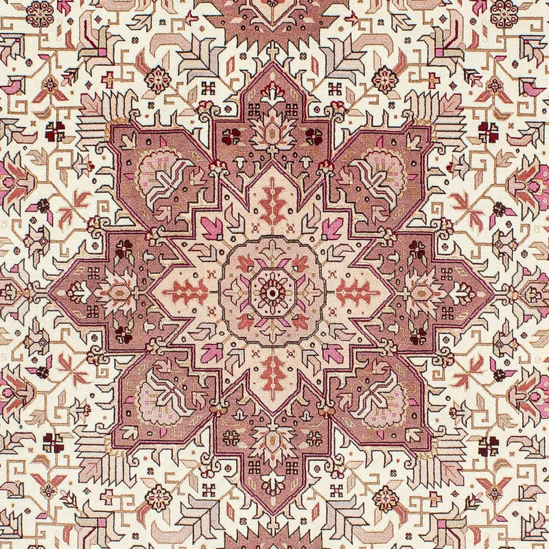 Tapis persan - Tabriz - Royal - 207 x 149 cm - beige