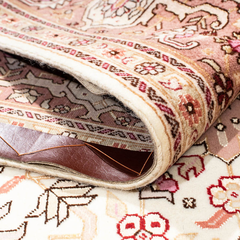 Tapis persan - Tabriz - Royal - 207 x 149 cm - beige