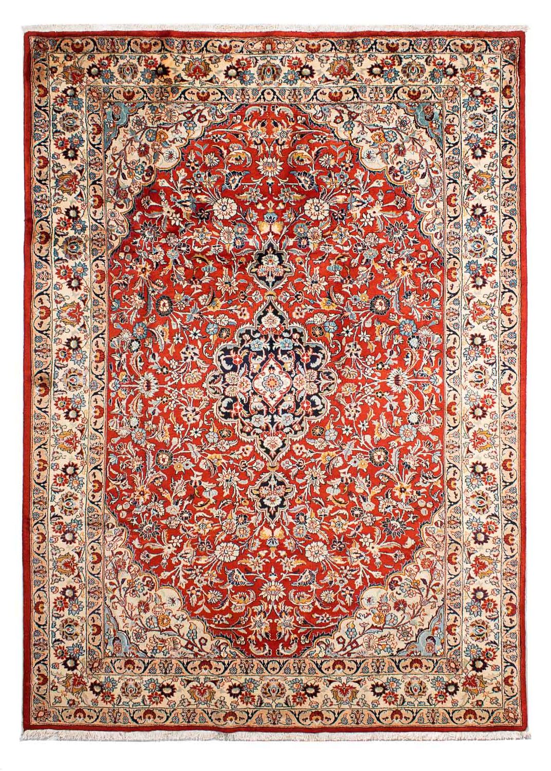 Tapis persan - Classique - 289 x 202 cm - rouge