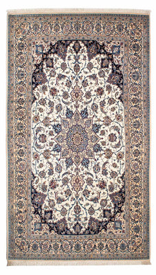 Tapis persan - Nain - Premium - 247 x 148 cm - beige